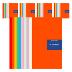 Modernary 10色色紙, A4, 5套