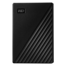 Western Digital 威騰 My Passport 行動硬碟 2.5吋 黑色 6TB, 1個