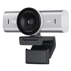 logitech 羅技 MX Brio Ultra HD 網路攝影機, VU0066, 珍珠白
