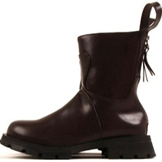 FVR 여성용 스트랩 미들 첼시 부츠