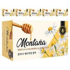 몬타냐 캐모마일 꿀차, 1.3g, 20개입, 6개