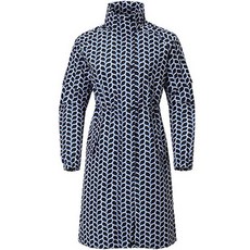 sunderland 女款鏈條圖案高爾夫雨衣, 海軍藍