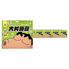 SUNFRIEND SF大片海苔 蠟筆小新版 香蒜口味, 30g, 18個