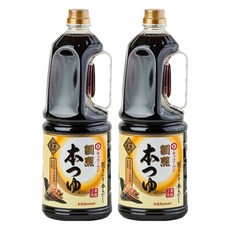 기꼬만 혼쯔유 소스, 1.8L, 2개