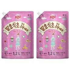 트리오 발효식초 담은 주방세제 애플향, 1.2L, 2개