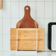 엠에스리빙 국산 도마 규조토 거치대, 화이트, 1개