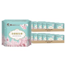 JOYFUL NAPKIN 悅棉 涼感衛生棉 護墊型, 護墊型(15.5cm), 15.5cm, 20片, 20包