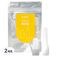 휴비딕 크린노즈 인아웃 흡인팁 대형 + 소형 세트, 2세트