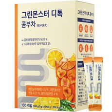 그린몬스터 디톡 콤부차 레몬홍차, 5g, 100개입, 1개
