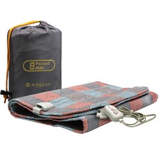 HANIL MEDICAL bedding 口袋電熱墊 + 收納袋, 格紋灰, 中(400 x 1000 mm)