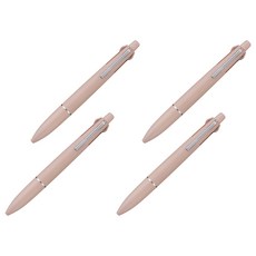 Uni 三菱 JETSTREAM 輕觸感墨水多功能筆 MSXE-LS 0.5mm, 4個, 珊瑚粉