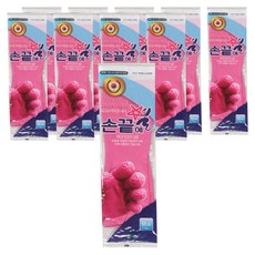 Sonkkeutebyeol 橡膠手套 中 M, 粉紅色, 中(M), 10套