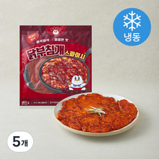 한강식품 꼬꼬리코 닭부침개 스파이시 (냉동), 400g, 5개