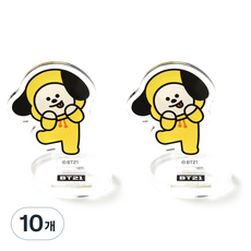 모노폴리 BT21 아크릴 마그넷 스탠드, 치미, 10개