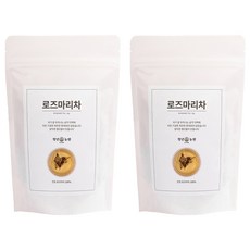 청년농원 저온가공 로즈마리차 삼각티백, 1g, 50개입, 2개