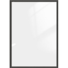 DITREE 佈告欄黏貼式壓克力架 黑色, 1個