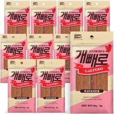 슈퍼츄개빼로 강아지 소용량 껌 6p, 닭고기 치즈껌, 70g, 10개