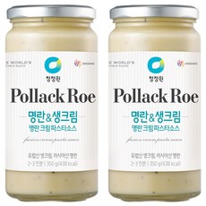 청정원 명란크림 파스타소스, 350g, 2개