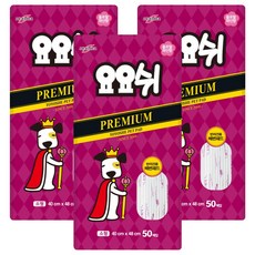 요요쉬 강아지 배변패드 프리미엄 플로랄와인향, 50개입, 3개