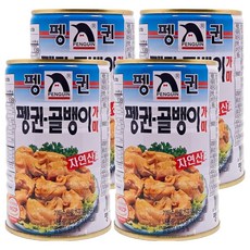 펭귄 자연산 골뱅이 가미, 400g, 4개