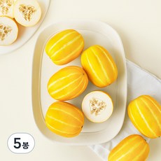 성주 당도선별 미니참외, 1.5kg(6입~9입), 5봉