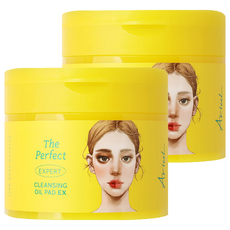 아리얼 더 퍼펙트 클렌징 오일 패드 EX, 60매입, 2개