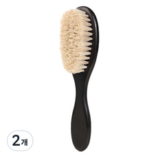 DEEP TALK 男士頭髮鬍鬚造型硬毛鬍鬚刷 DT0347, 2個, No 1