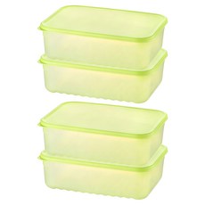 락앤락 스마트킵 프레쉬 밀폐용기, 4개, 3.2L