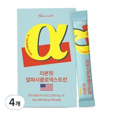 리본핏 알파 시클로덱스트린 14p, 42g, 4개