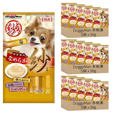 DoggyMan 多格漫 紗雞肉泥 犬用, 起司, 56g, 15袋