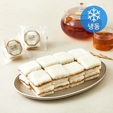 떡편 우유 꿀 설기 (냉동), 40g, 15개입, 1박스