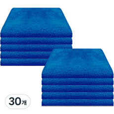 월드크린 멀티플 극세사 행주 블루, 30개