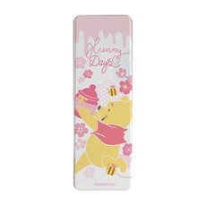 收納王妃 櫻花珪藻土洗漱墊 直 24 x 8cm, 奔跑維尼, 1個