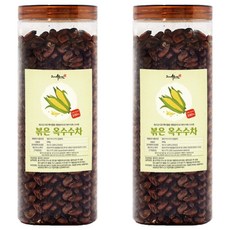 증안리약초마을 전통비법 볶은 옥수수차, 500g, 2개, 1개입