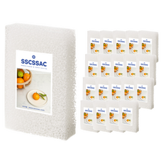 SSGSSAK 聚氨酯過濾菜瓜布 白色, 20個, 1入