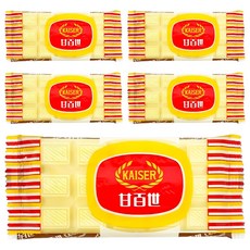 KAISER 甘百世 白巧克力糖, 30g, 5片