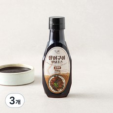 잘식비 장어구이 양념소스 순한맛, 220g, 3개