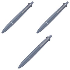 Uni 三菱 JETSTREAM 輕觸墨水多功能筆 MSXE-LS 0.5mm, 3個, 鋼鐵藍