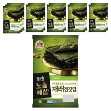 풀무원 노을해심 조미 전장김, 20g, 12개