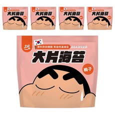 SF 蠟筆小新大片海苔 梅子, 5個, 30g