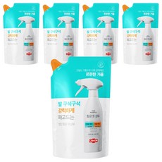 랩신 풋샴푸 리필, 5개, 400ml