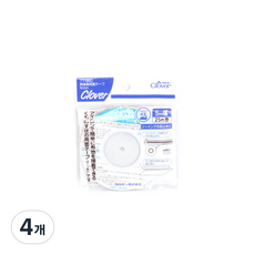 크로바 열 접착 양면 테이프 5mm, 4개