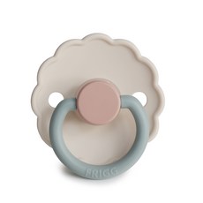 FRIGG 矽膠奶嘴+保護蓋, Cotton Candy, 1套, 第2階段(6~18個月)