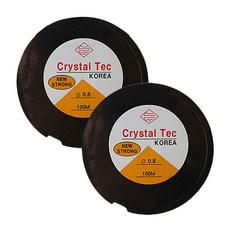 [동대문단추왕] 우레탄줄 0.8mm x 100M, 2개