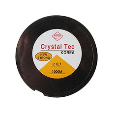 Crystal Tec DIY串珠工藝品製作PU線 0.7mm*1000m, 單色, 1個