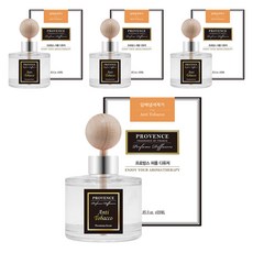 더허브샵 프로방스 퍼퓸 차량용 디퓨저 120ml, 안티타바코(담배냄새제거), 4개