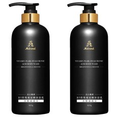 Mdmmd. 明洞國際 B5珍珠玻尿酸沐浴乳 亮白嫩膚, 655g, 2瓶