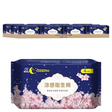 JOYFUL NAPKIN 悅棉 涼感衛生棉, 超長夜用型 42cm, 4片, 72包