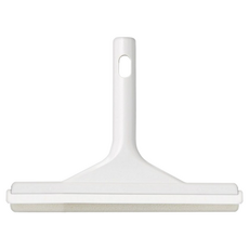 MUJI 無印良品 玻璃清潔刮把/替換刮刀 適用於窗戶鏡子等玻璃表面 簡約設計, 1支, 白色