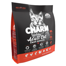 CHARM 野性魅力 成貓用 野性魅力飼料, 新鮮精細研磨雞肉粉, 2kg, 1袋